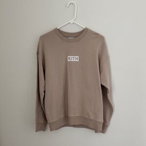 Kith Beige Crewneck Sweater